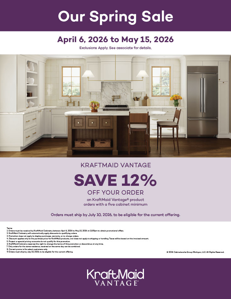 Kraftmaid Promo April 2026